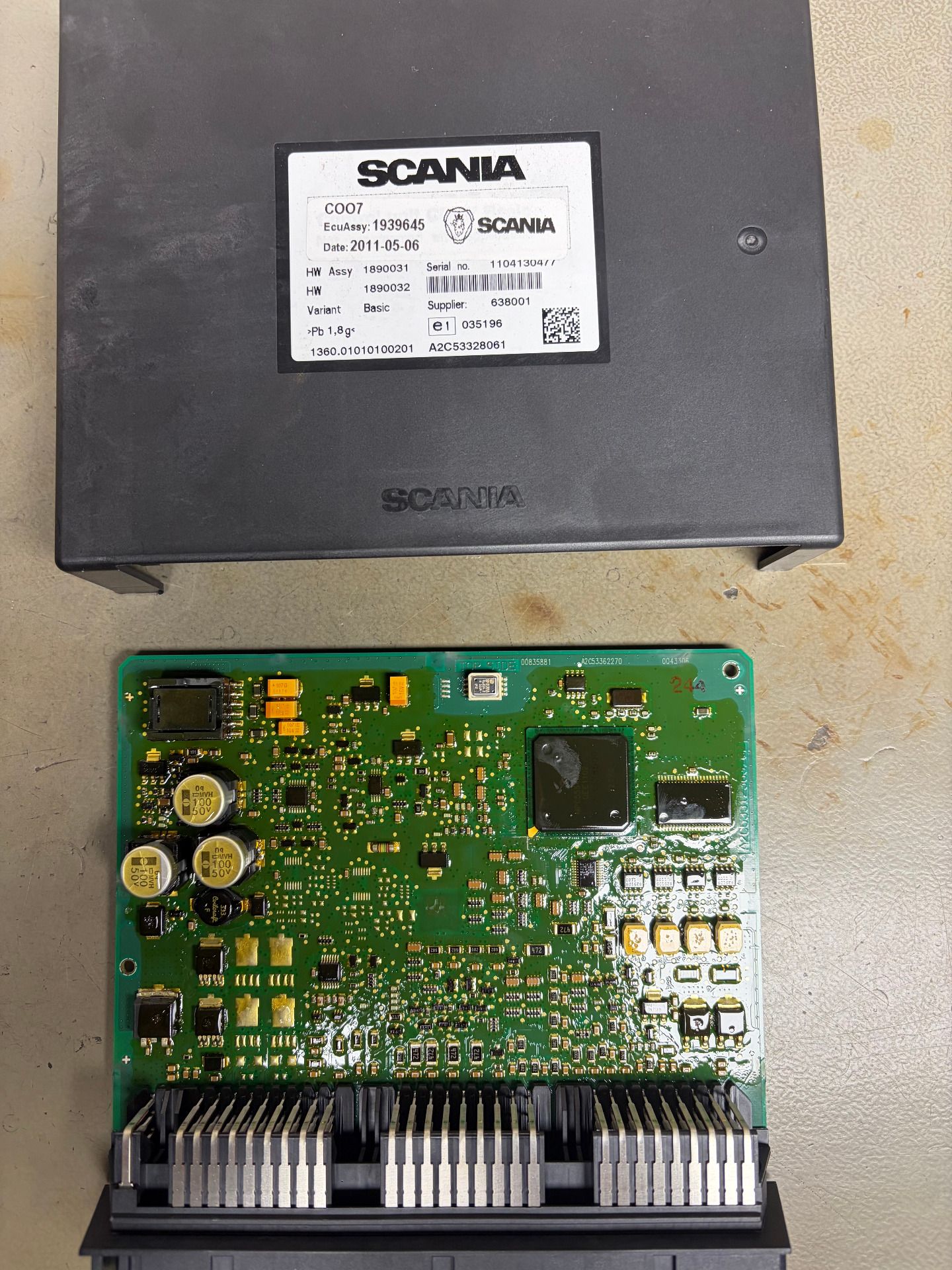 řídící jednotka Scania
